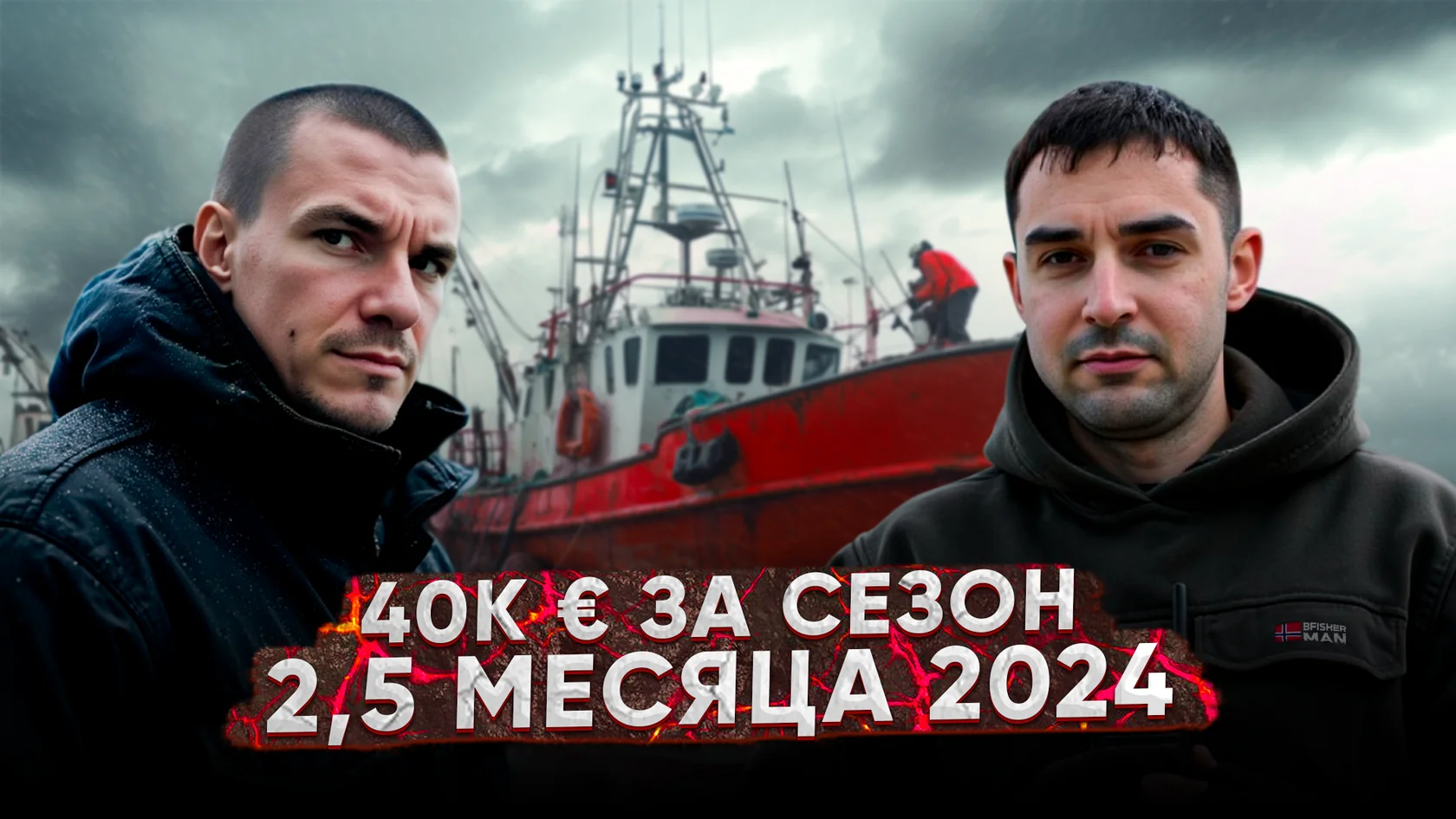 Норвежский краболов Виктор “40.000€ за сезон 2,5 месяца 2024” Герои bfisherman. Ренат Бесолов